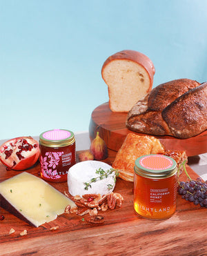 brightland honey with foods