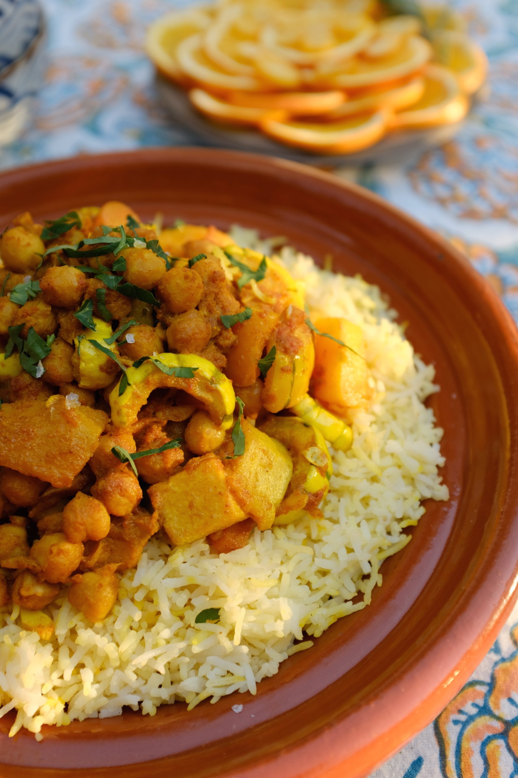 BrightRX: Spiced Chickpea & Winter Squash Tagine