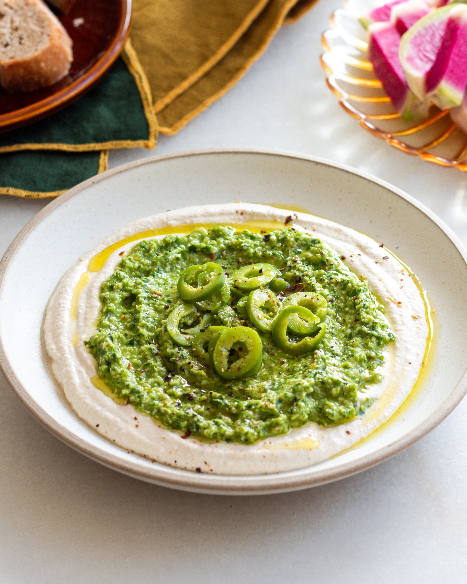 Plant-Based Castelvetrano Pesto