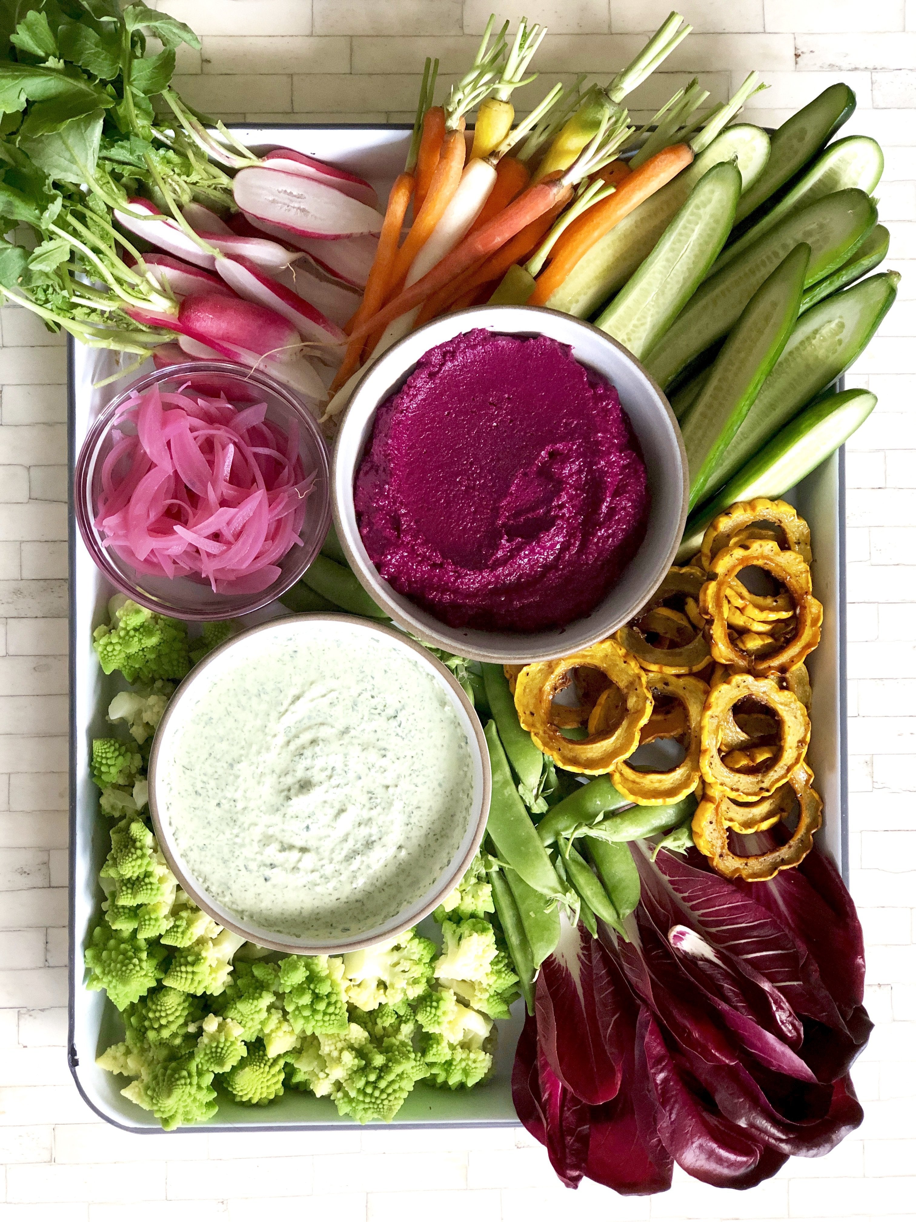 Brightland Creations: Crudite Delights by Alexis Deboschnek