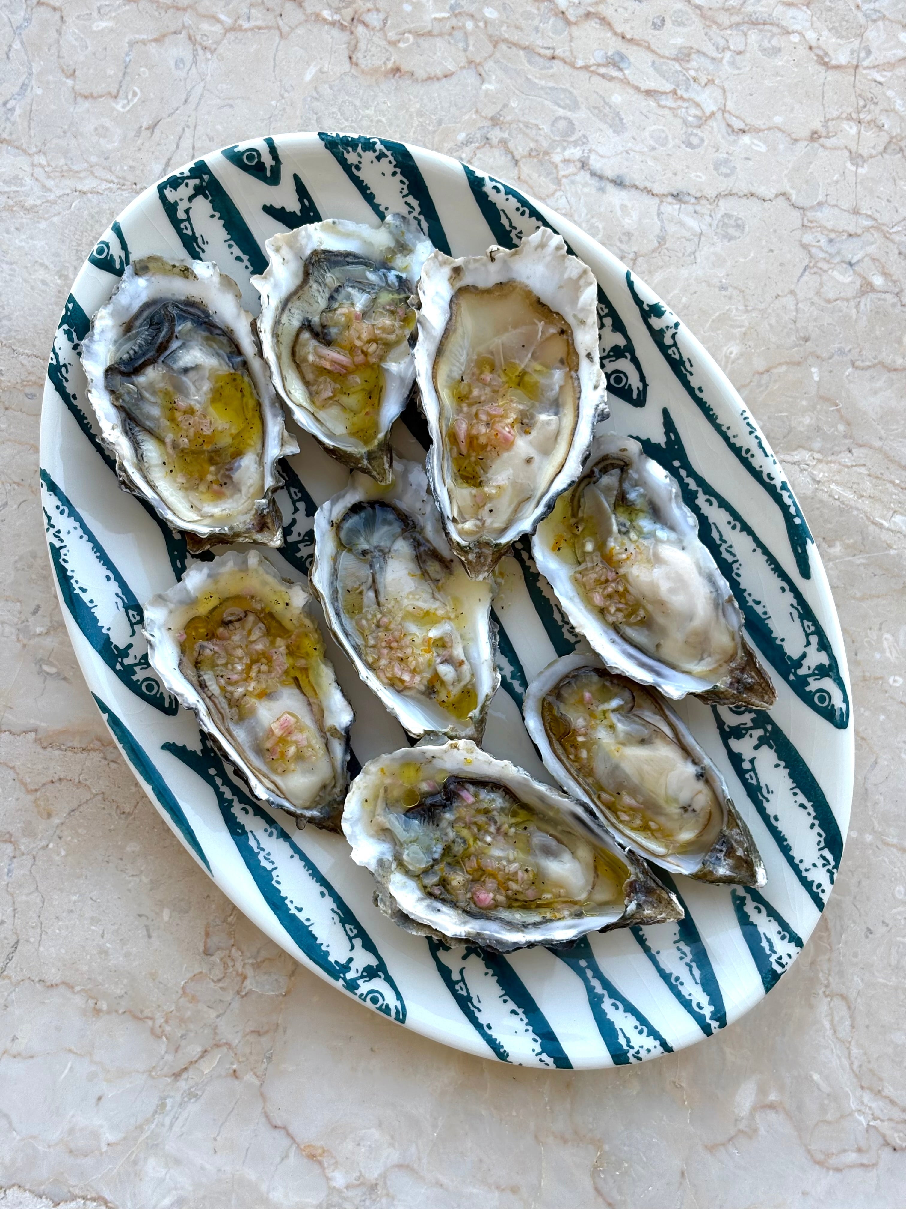 Citrus Chile Oysters