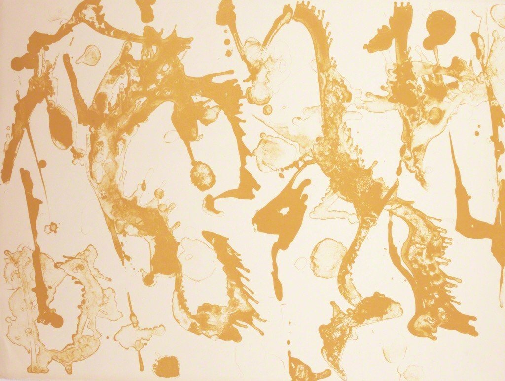 On the wall: Lee Krasner