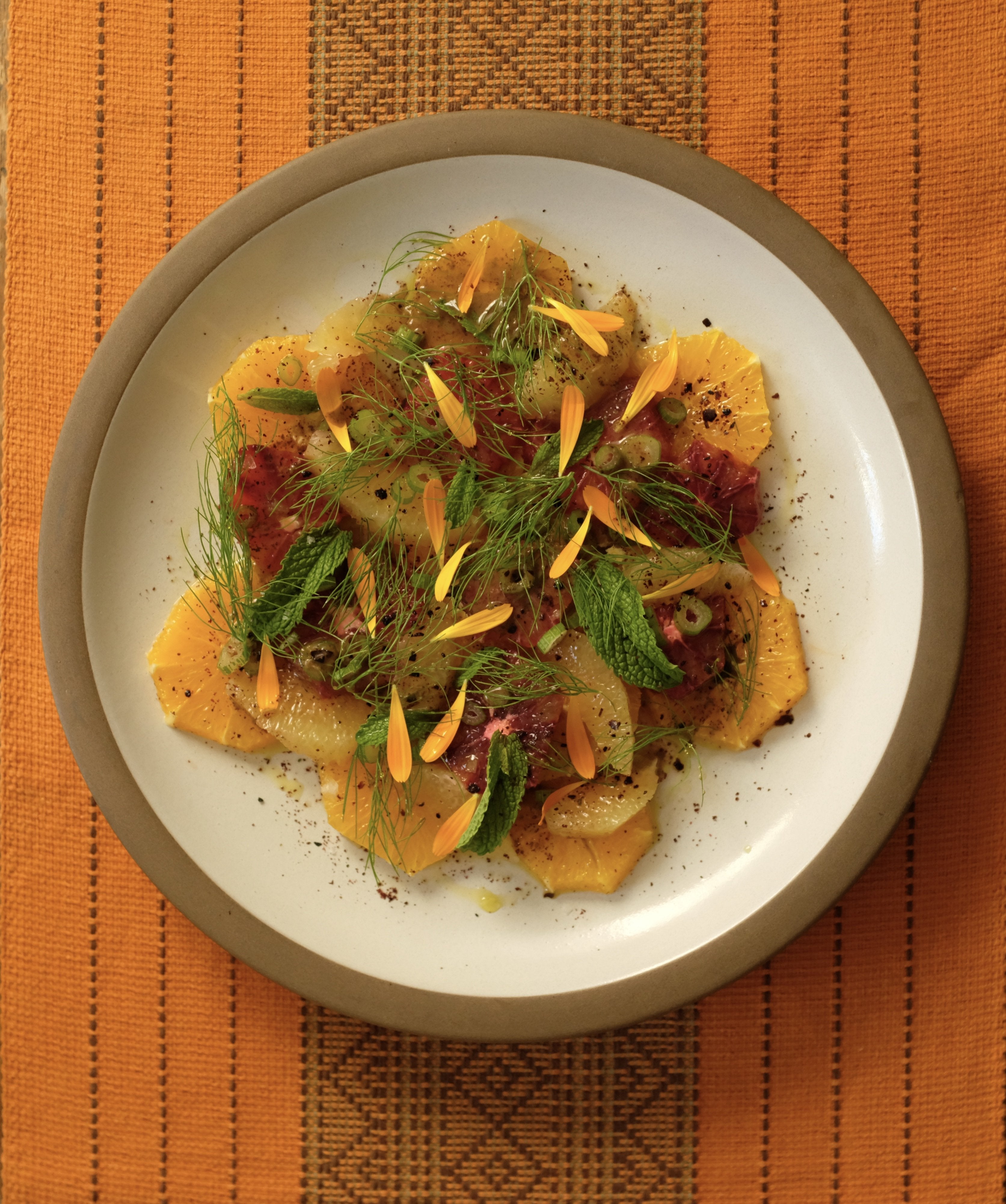 BrightRx: Citrus and Fennel Salad with Sumac and Herb Vinaigrette