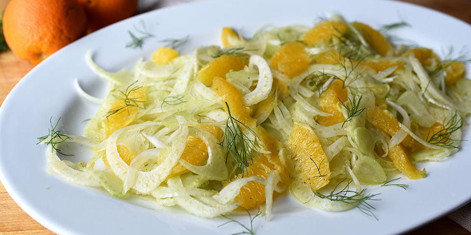 Orange and Shaved Fennel Salad