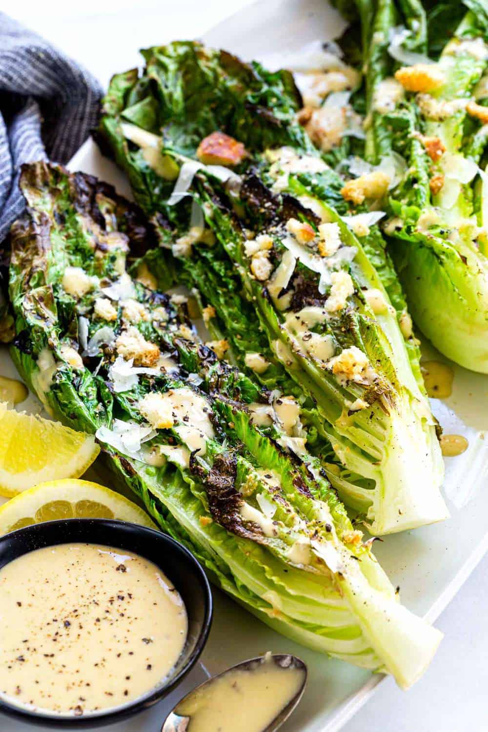 Grilled Caesar Salad