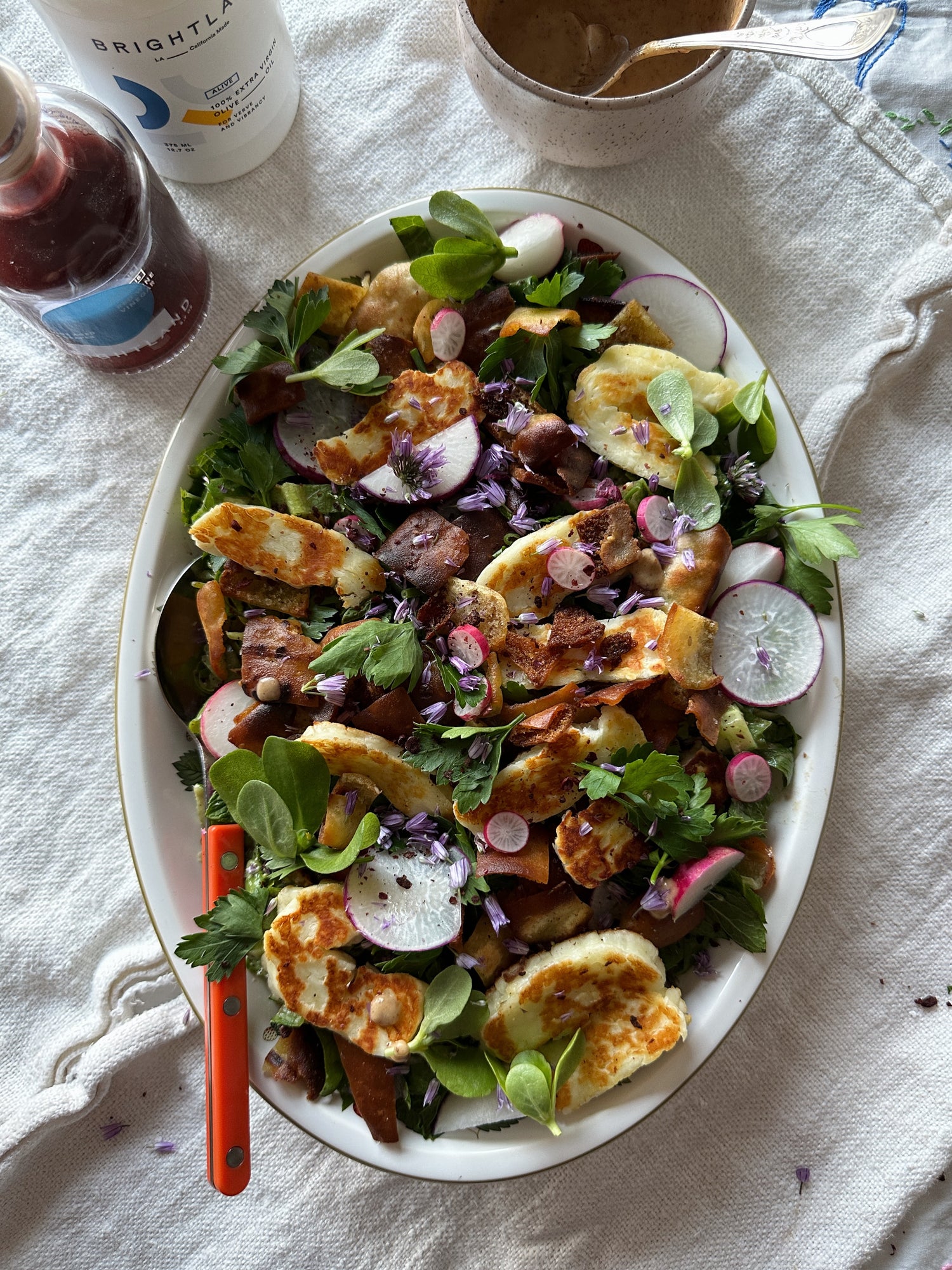 Fattoush Inspired Salad