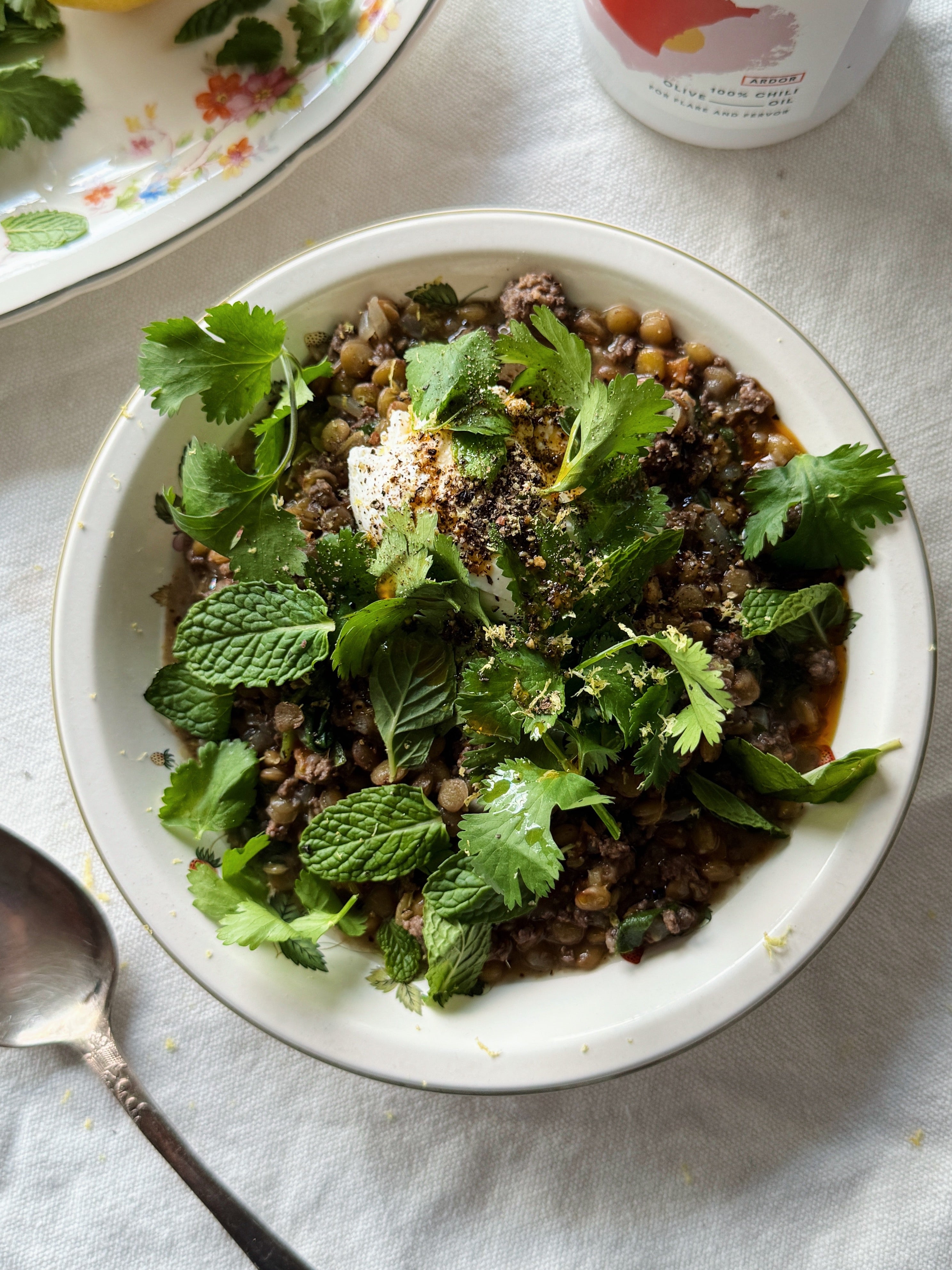 Ground Lamb & Lentil Stew