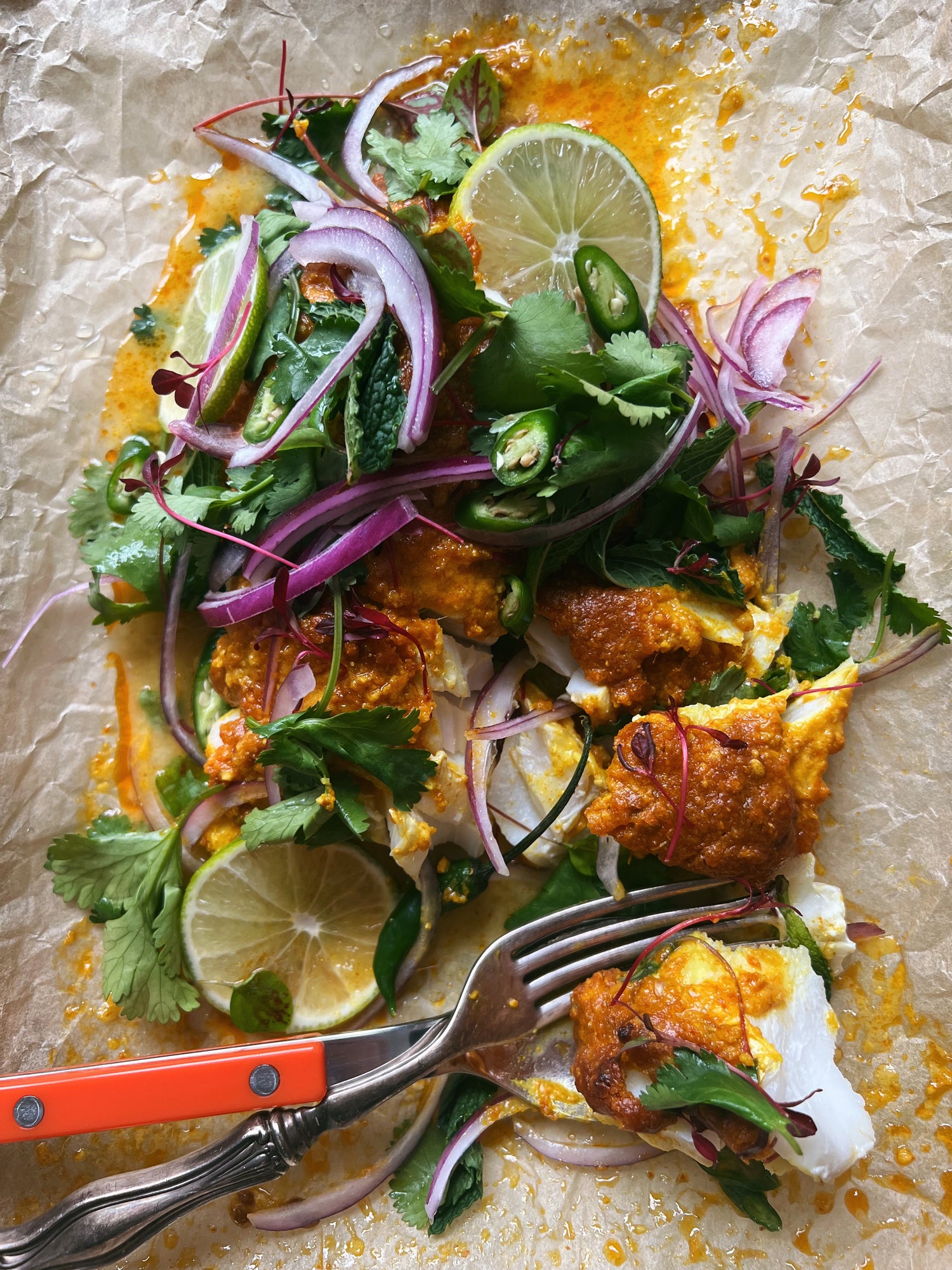 Fiery Masala Cod