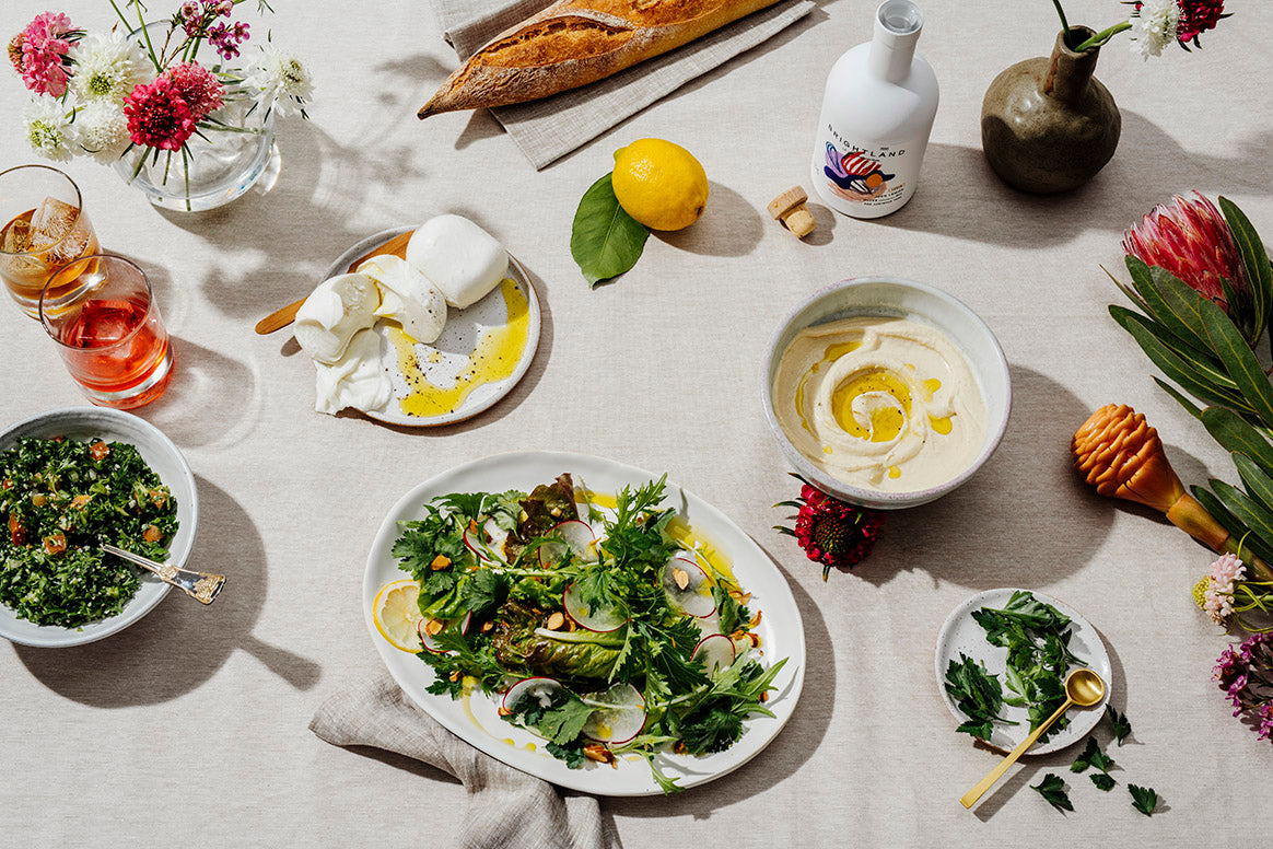 Brightland Lucid salad buffet