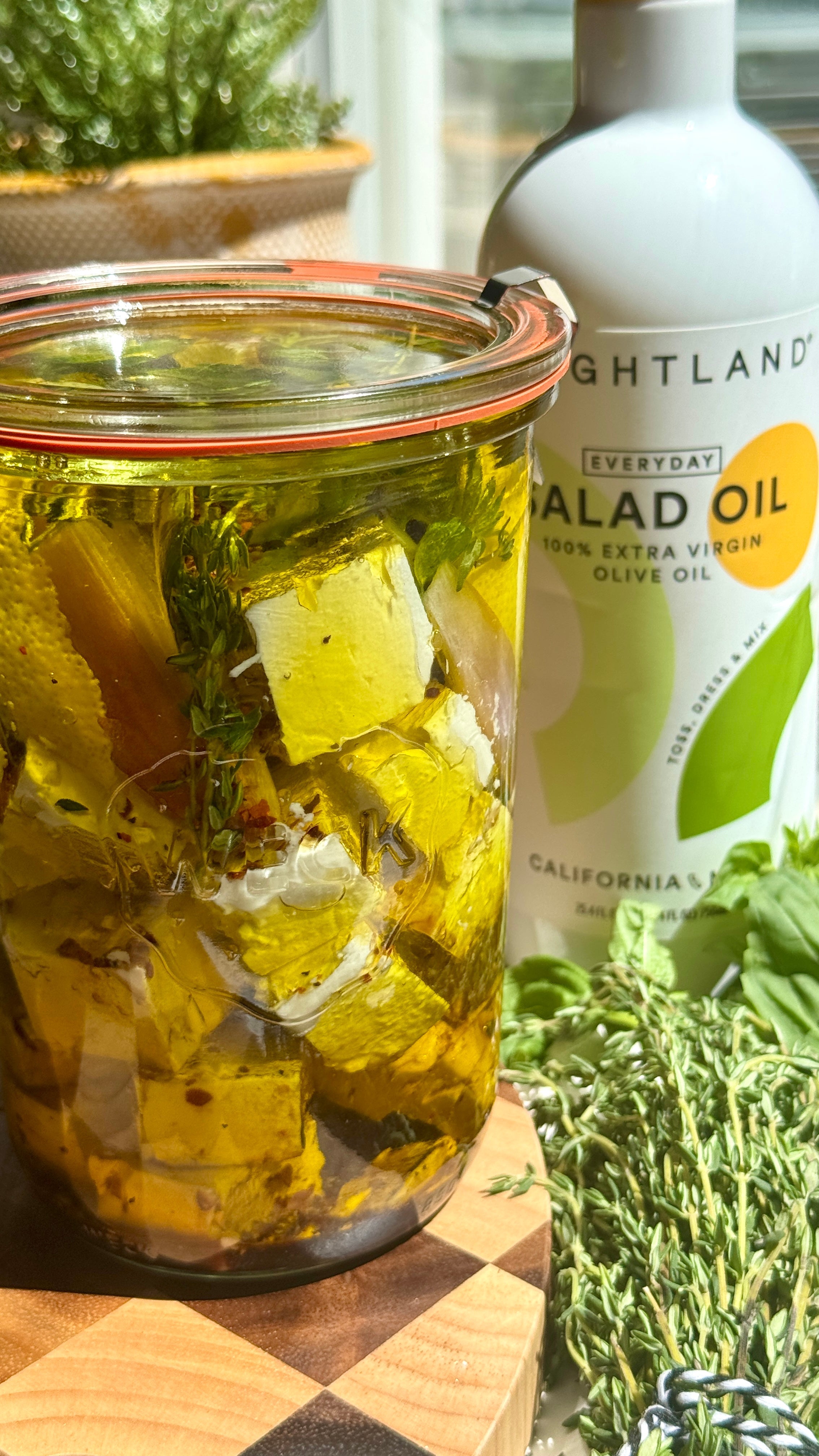 Marinated Feta