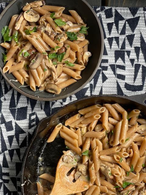 Decadent Weeknight Mushroom Pasta