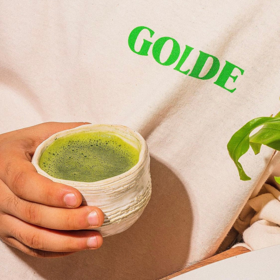 Matcha Orange Blossom Latte