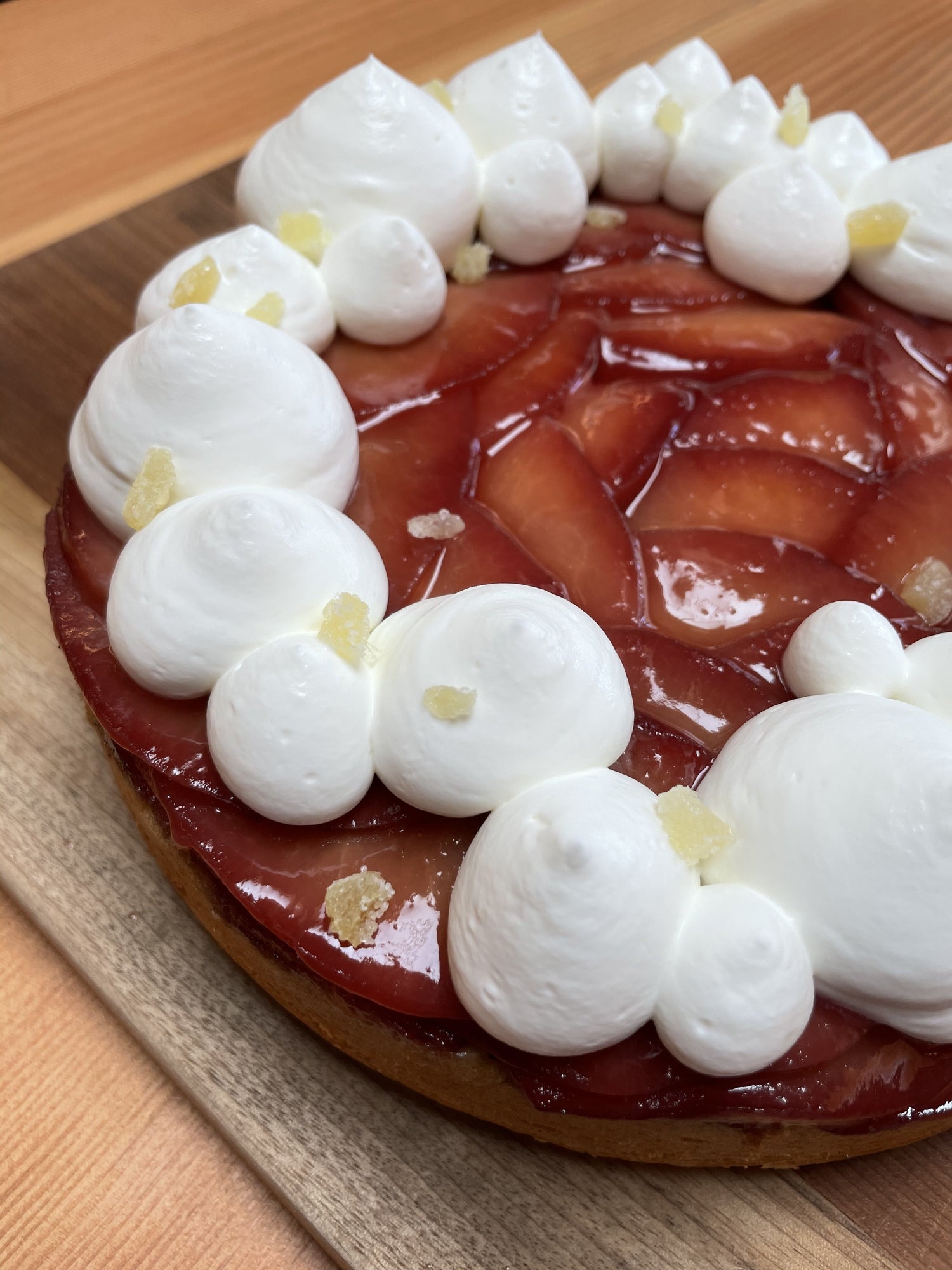 Jillian Bartolome's Poached Quince Upside Down Cake