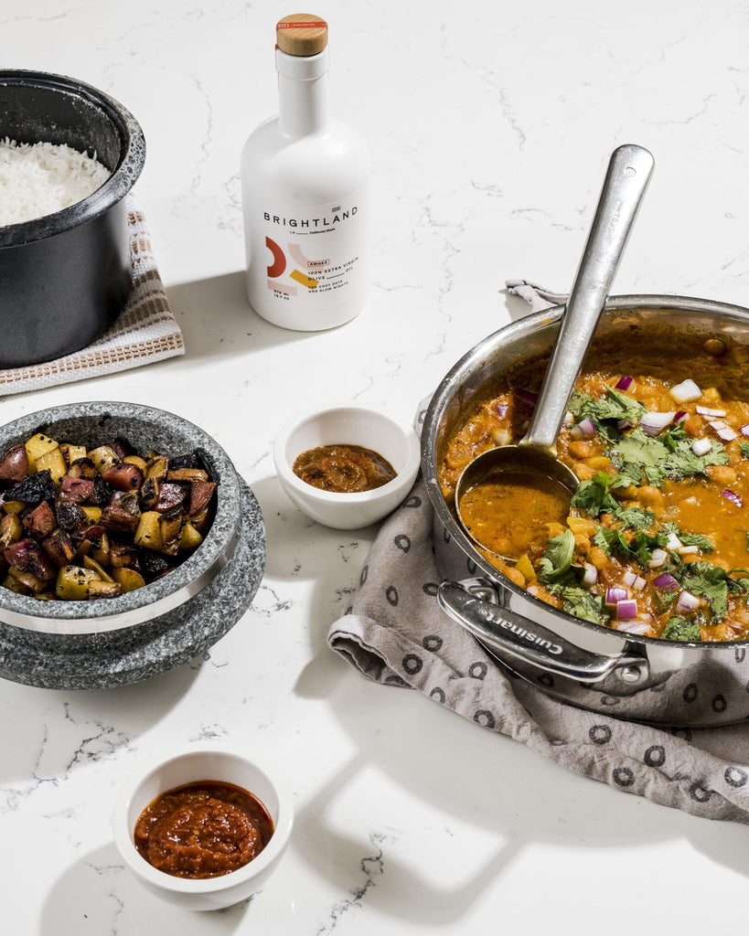 Simple Fare: Chickpea Tikka Masala featuring AWAKE