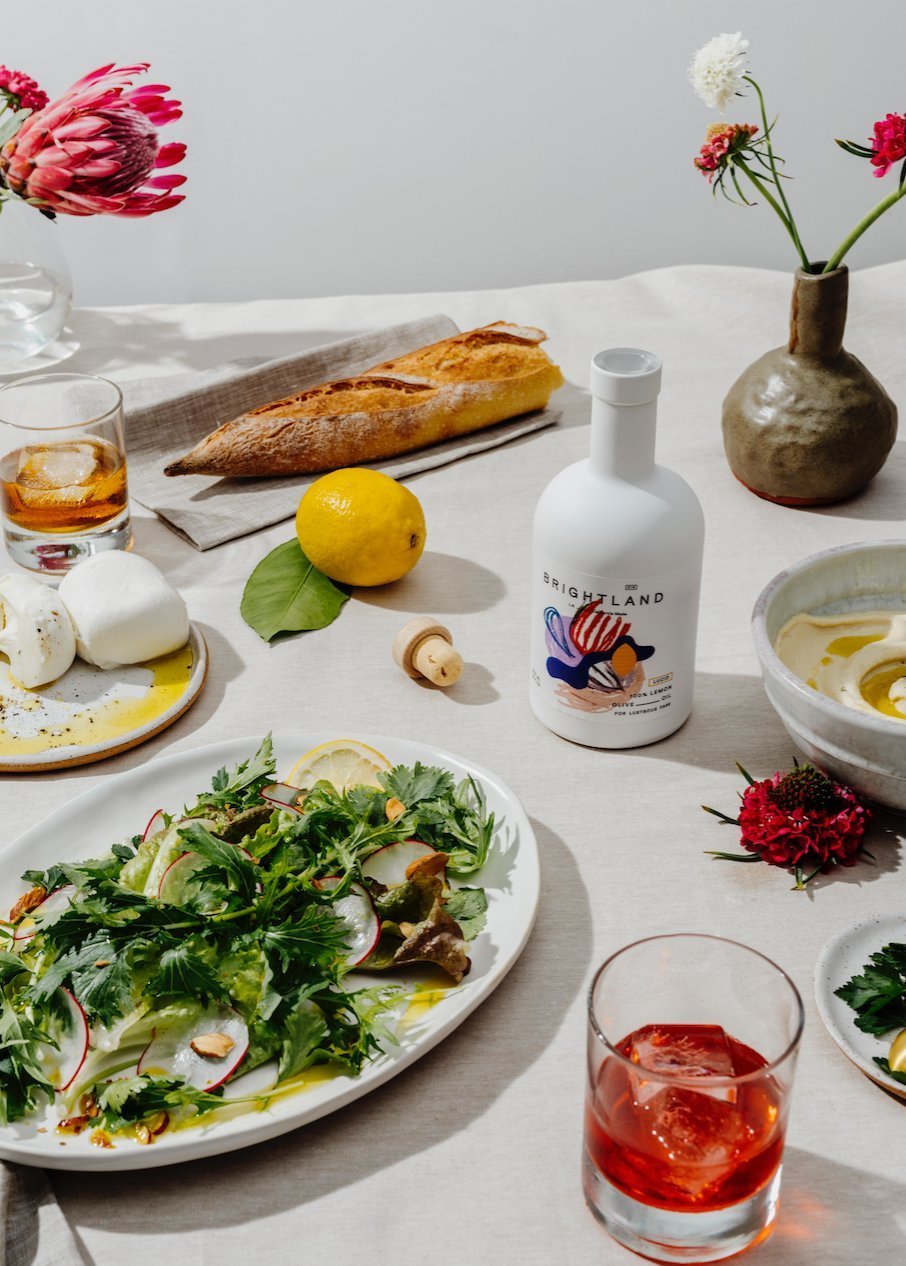 Brightland Creations: Olive Oil Leek Loaf, by Charlotte Druckman