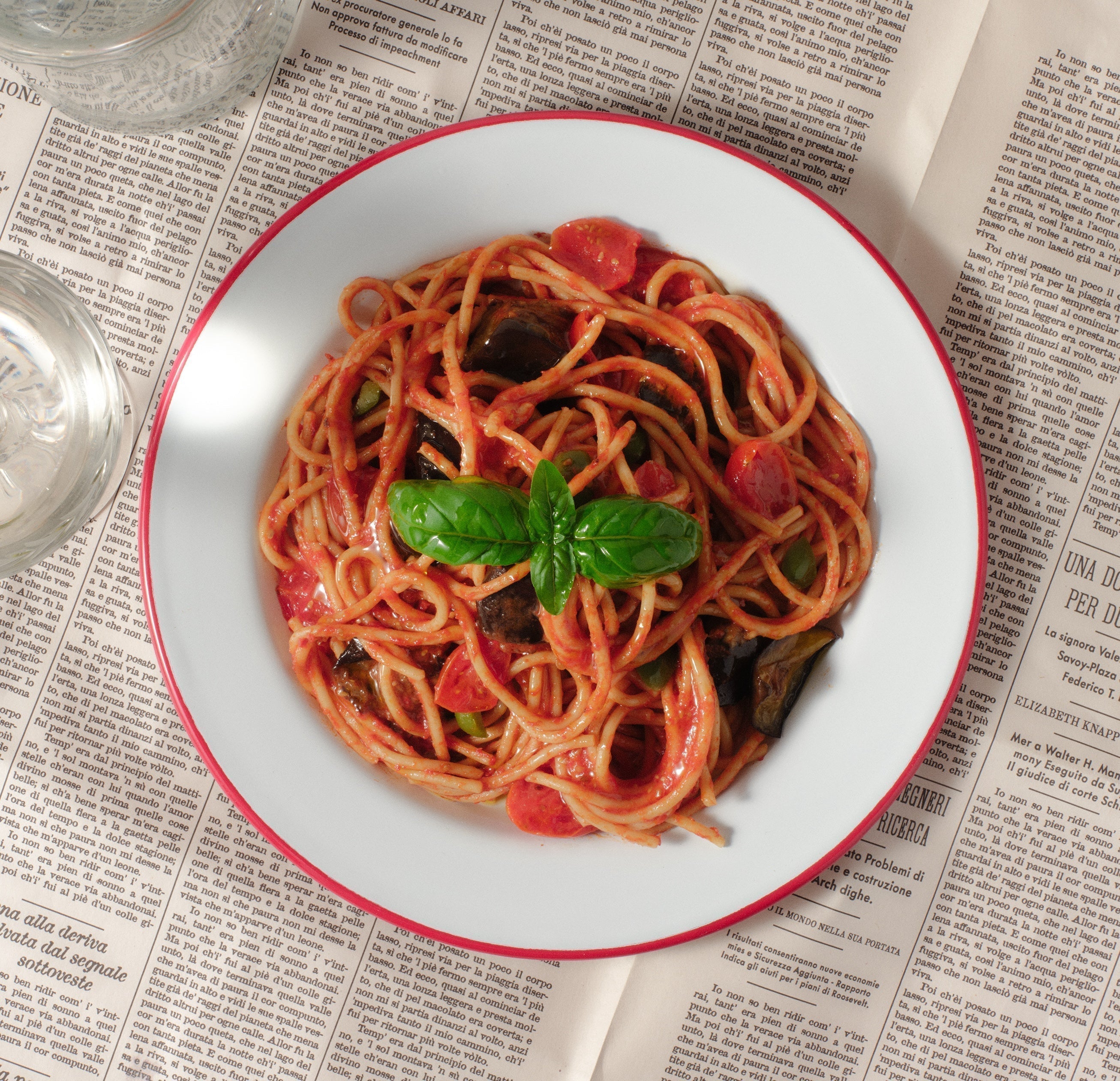 Summer Spaghetti Pomodoro