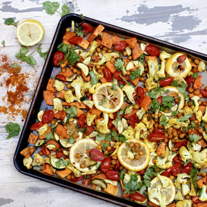 BrightRx: Moroccan Spiced Sheet Pan Dinner