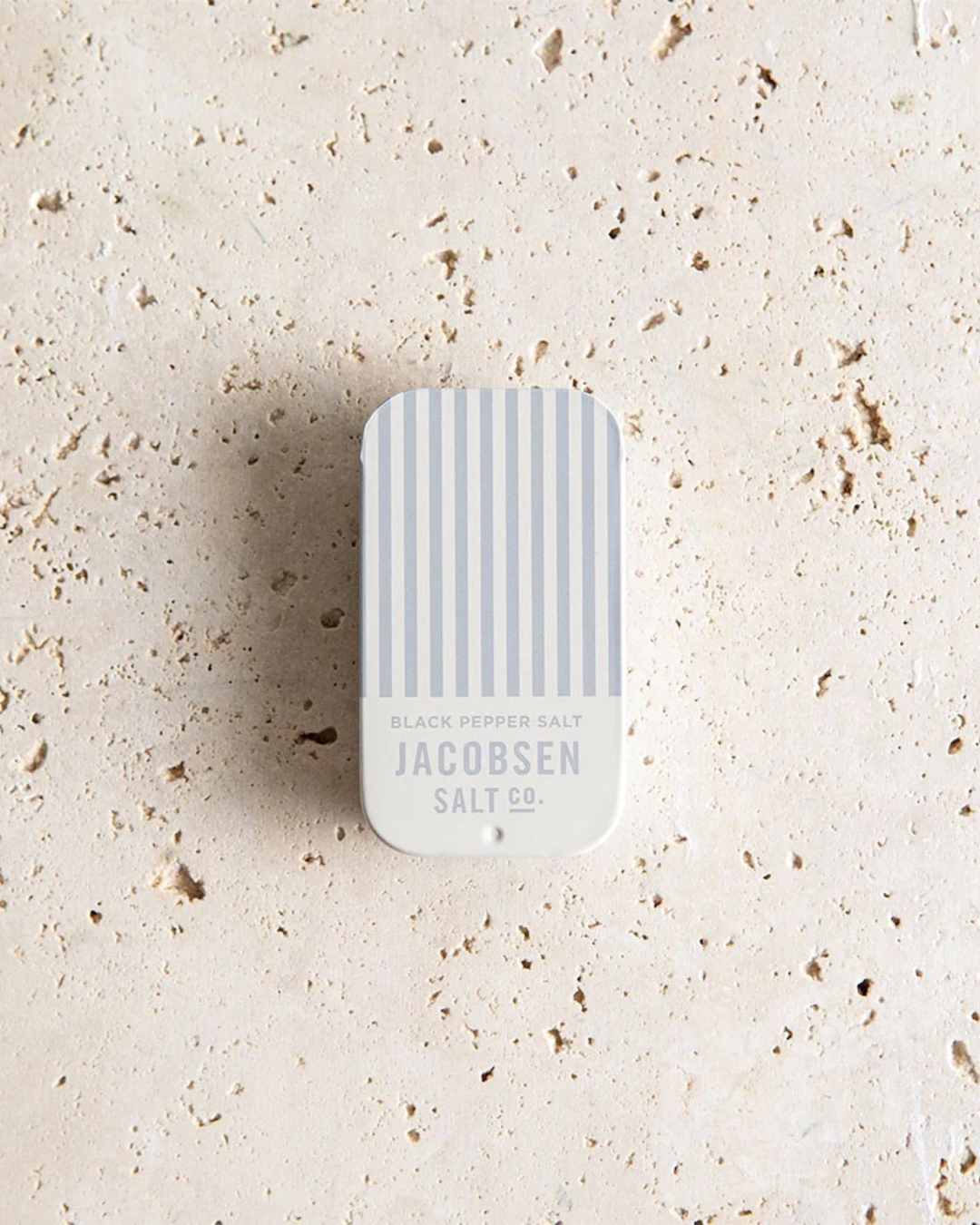 Jacobsen Infused Black Pepper Salt Tin