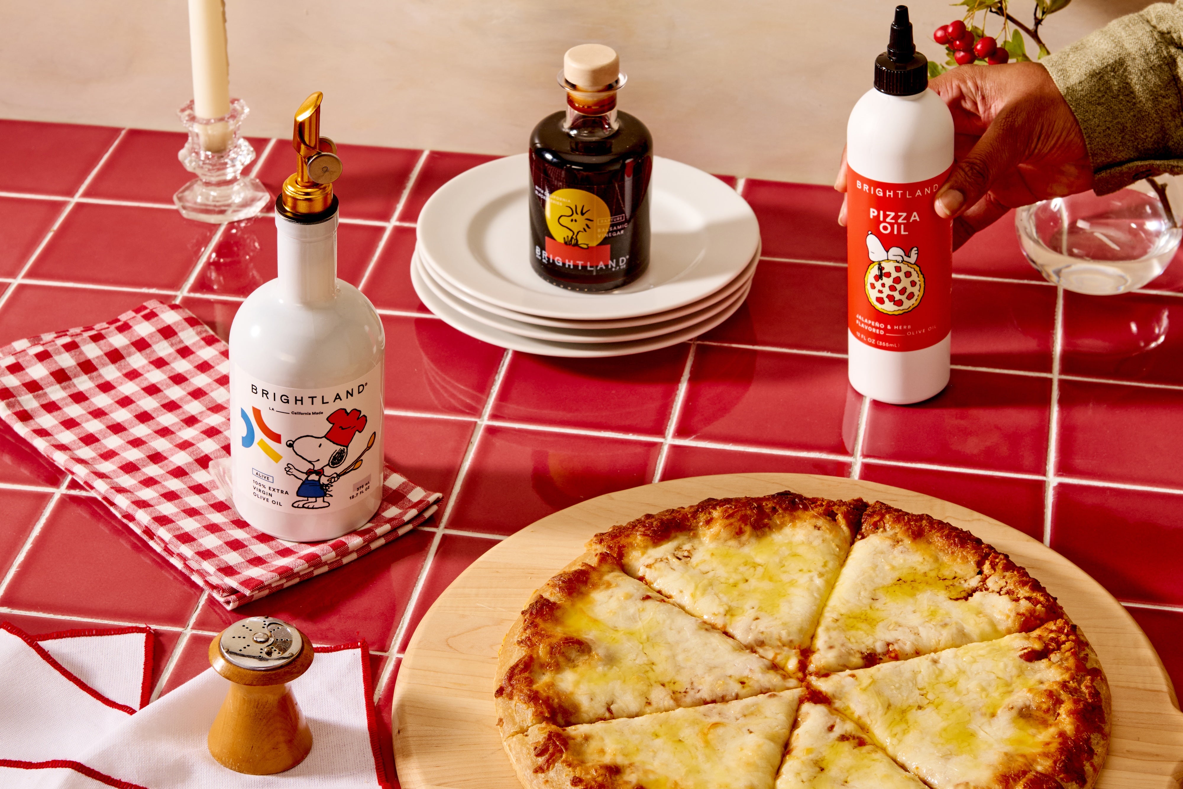 Snoopy's Pizza Night Gift Set | Brightland