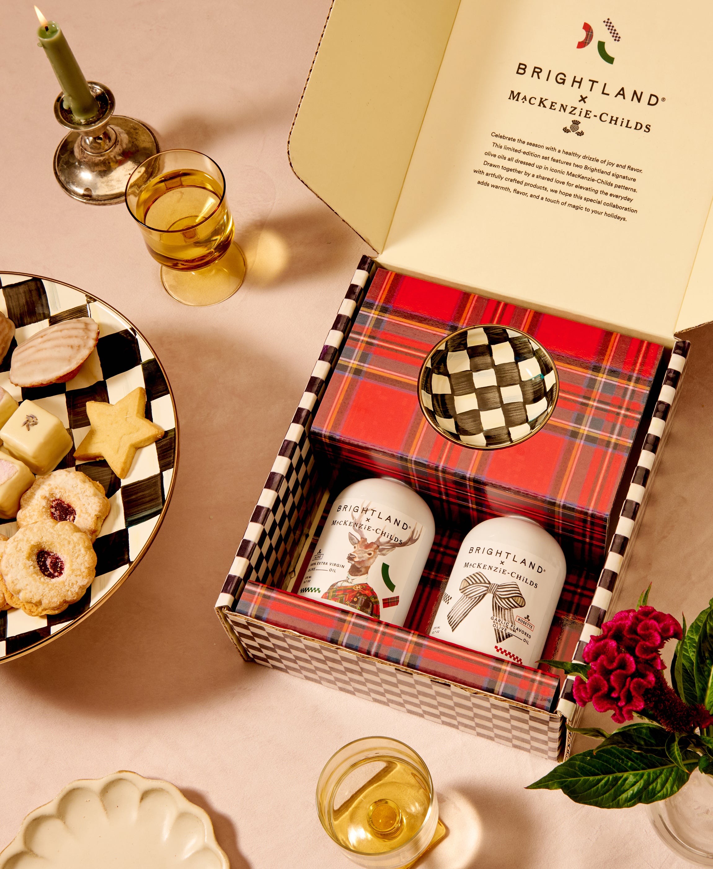 The Holiday Hosting Gift Set | Mackenzie Childs x Brightland Exclusive