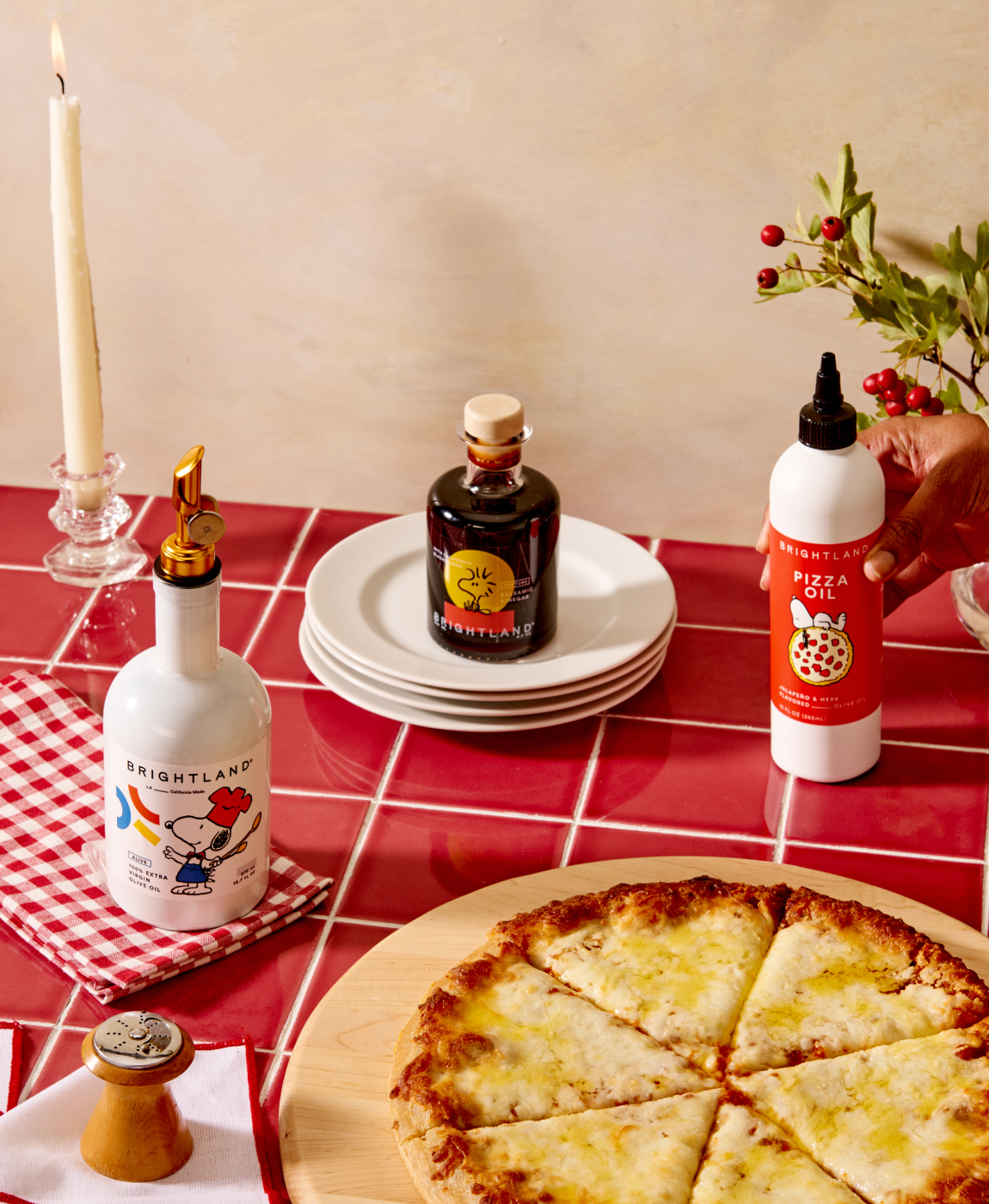 Snoopy's Pizza Night Gift Set | Brightland