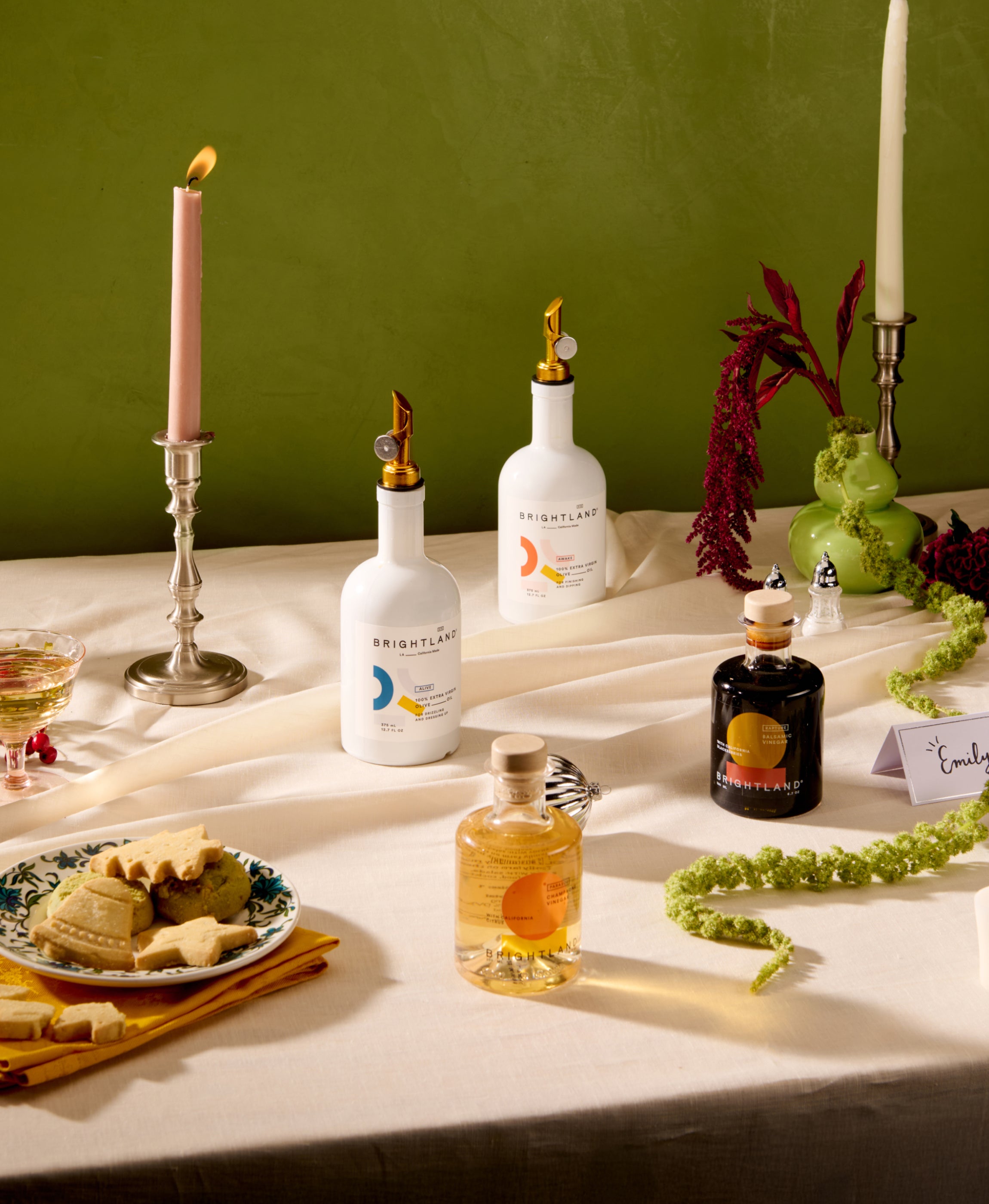 The Essentials Olive Oil and Vinegar Gift Set | Brightland