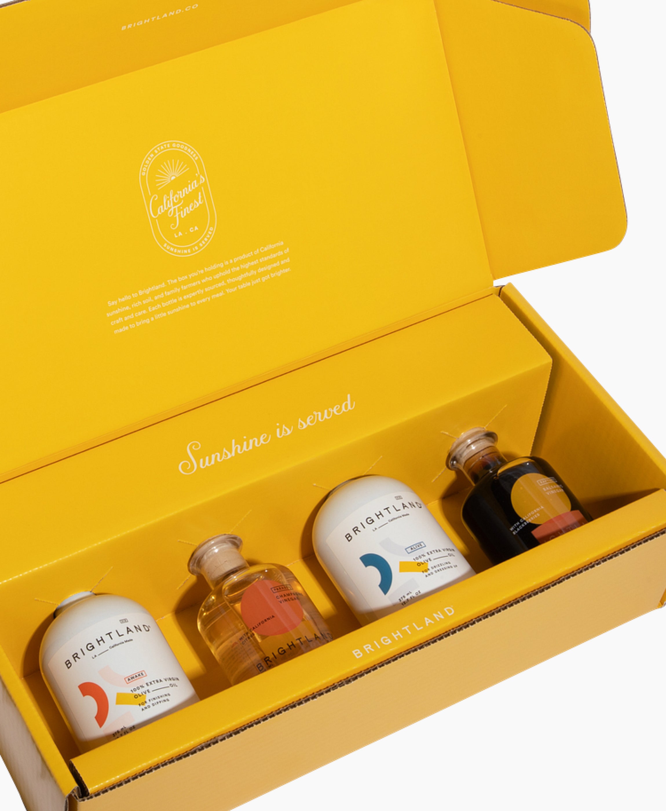 The Essentials Olive Oil and Vinegar Gift Set | Brightland